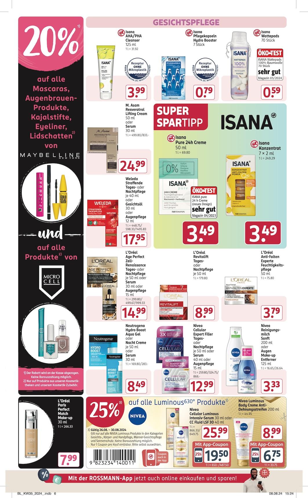 Rossmann Aktueller Prospekt ab Montag Seite 7