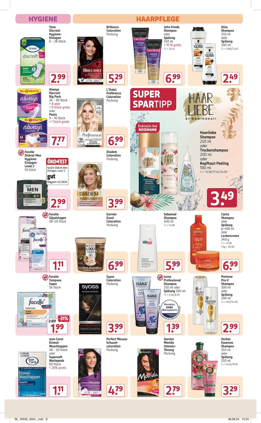 Rossmann Aktueller Prospekt ab Montag Seite 9