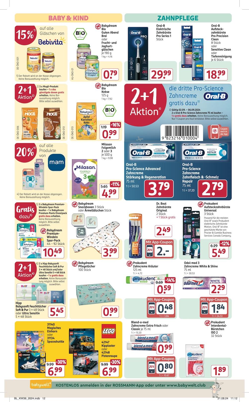 Rossmann Aktueller Prospekt ab Montag Seite 12