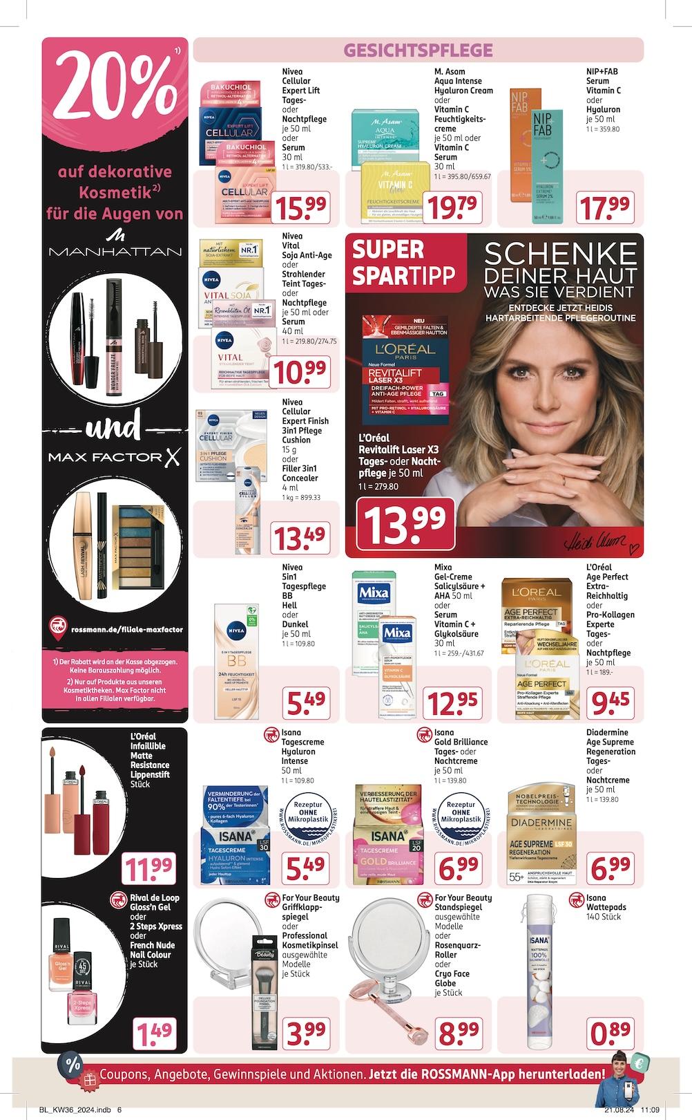 Rossmann Aktueller Prospekt ab Montag Seite 6