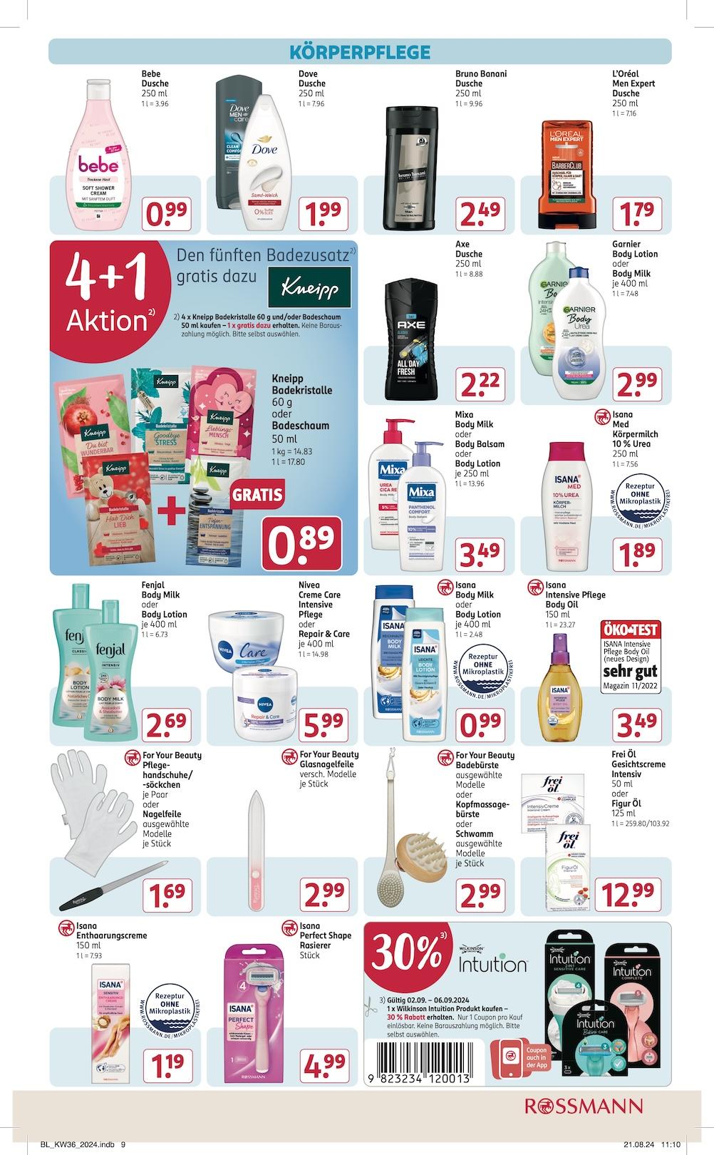 Rossmann Aktueller Prospekt ab Montag Seite 9