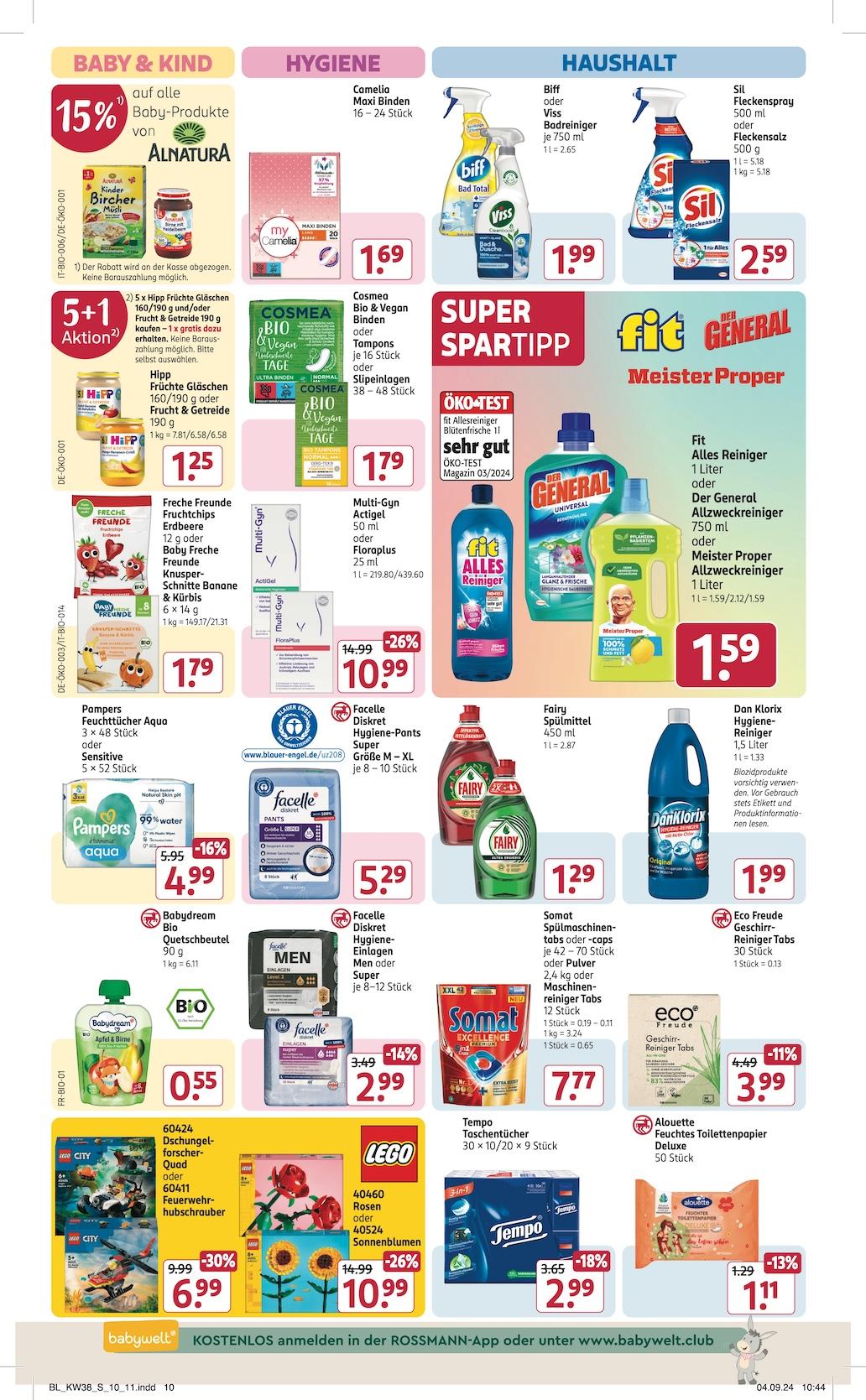 Rossmann Aktueller Prospekt ab Montag Seite 14