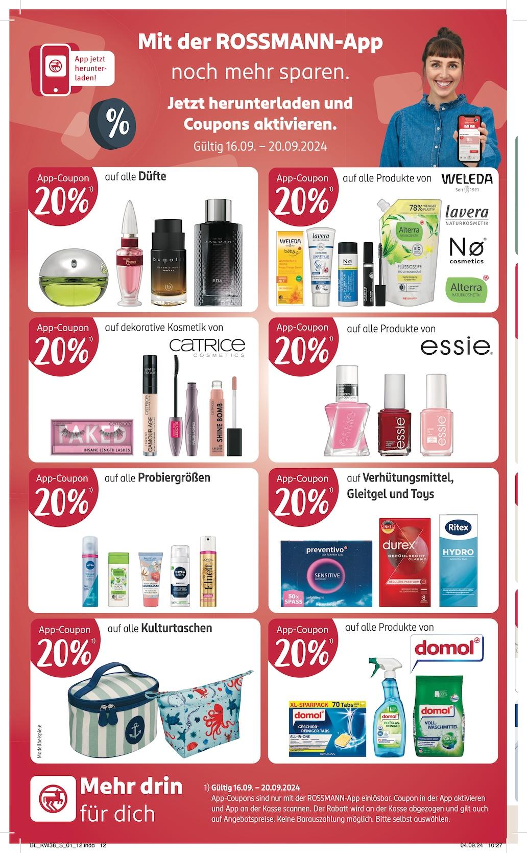 Rossmann Aktueller Prospekt ab Montag Seite 16