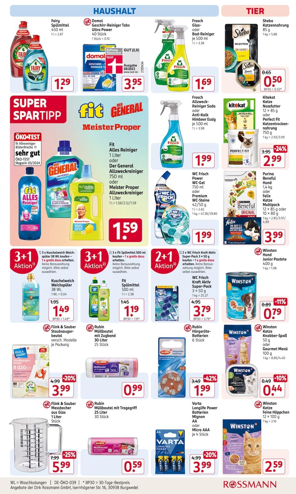Rossmann Aktueller Prospekt ab Montag Seite 13
