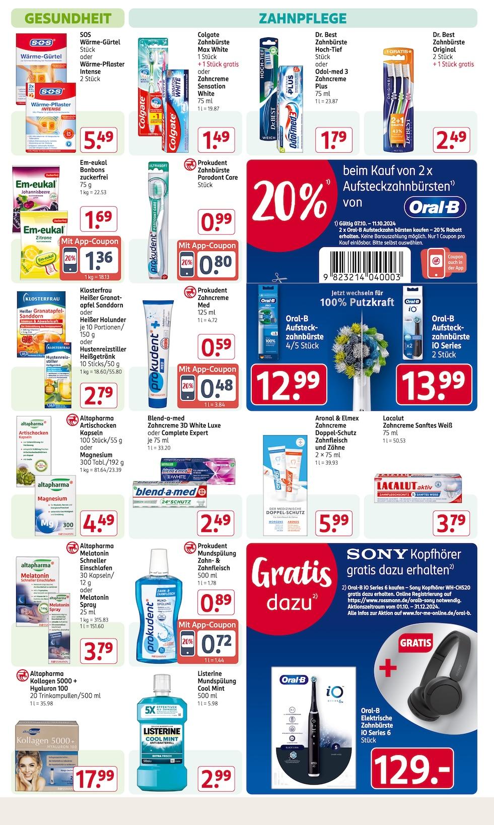 Rossmann Aktueller Prospekt ab Montag Seite 14
