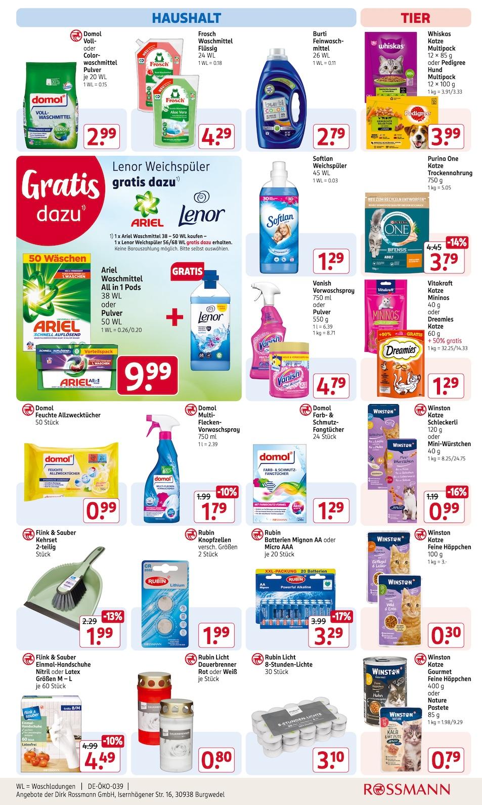 Rossmann Aktueller Prospekt ab Montag Seite 15
