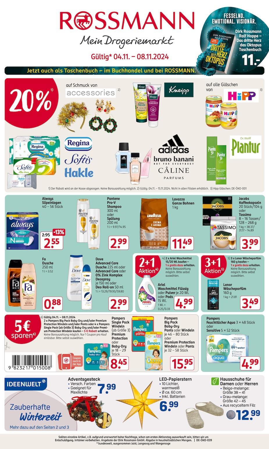 Rossmann Aktueller Prospekt ab Montag Seite 1