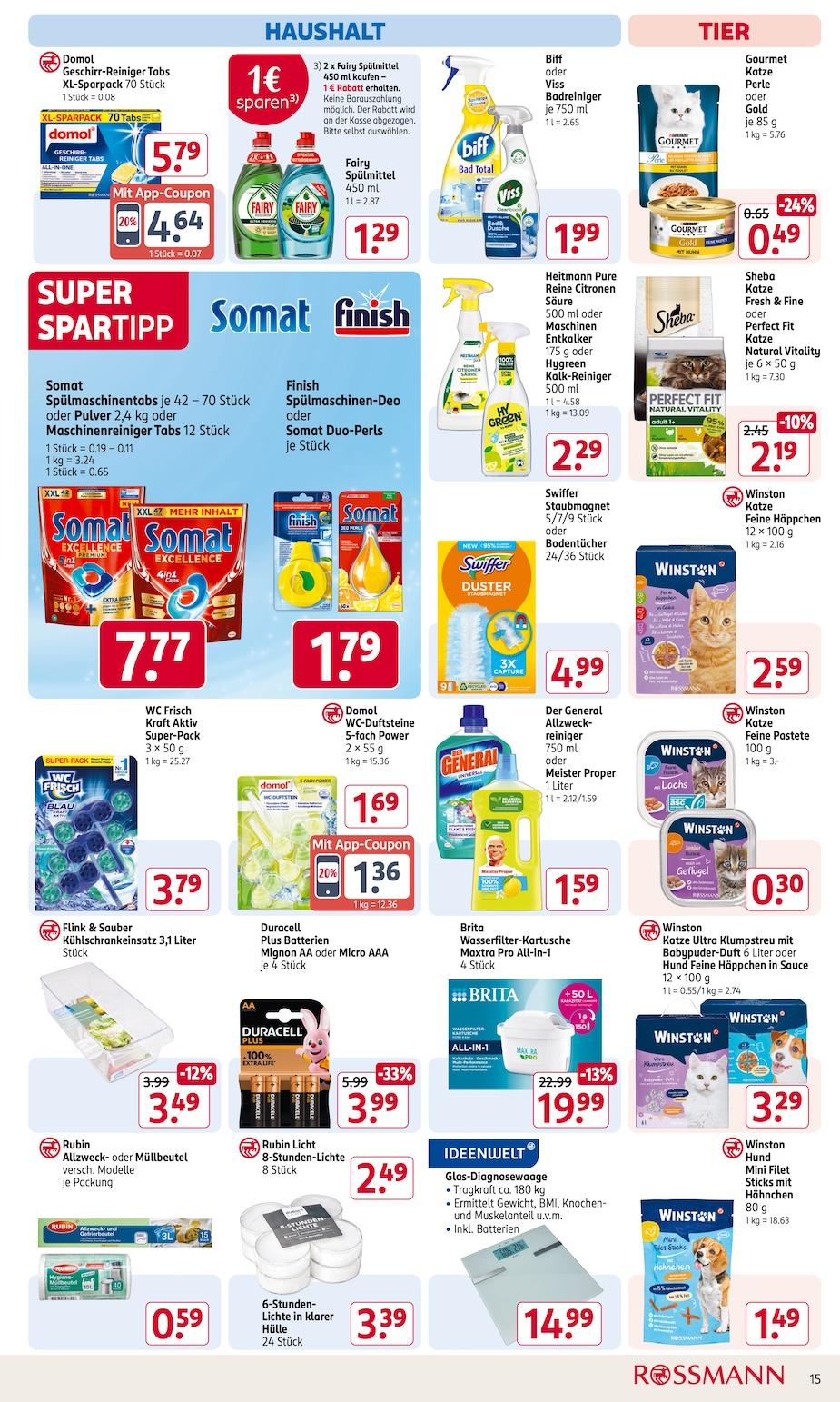 Rossmann Aktueller Prospekt ab Montag Seite 15