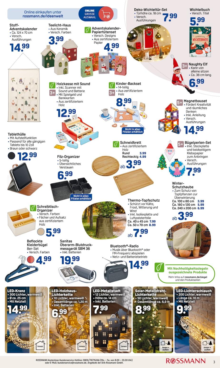 Rossmann Aktueller Prospekt ab Montag Seite 3
