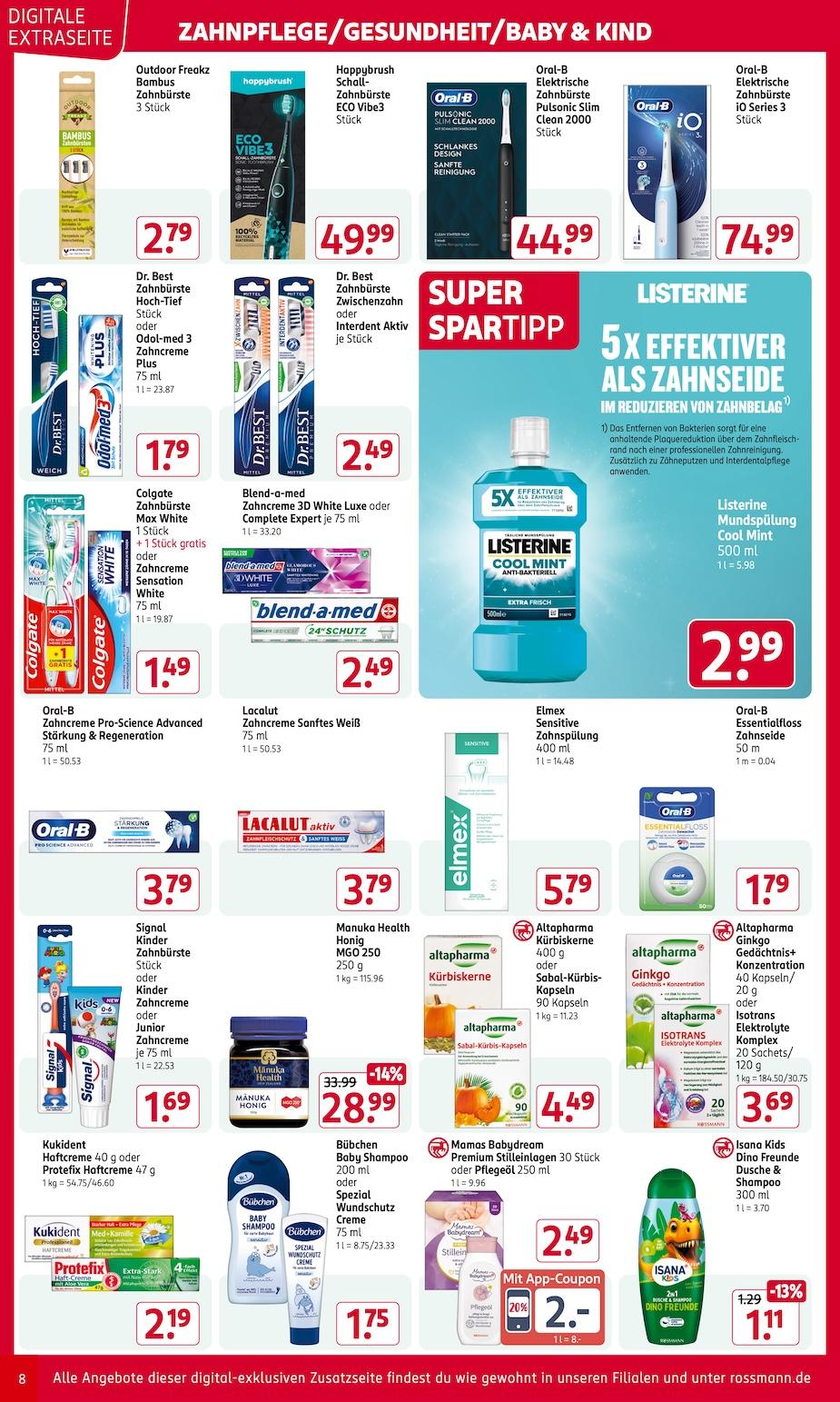 Rossmann Aktueller Prospekt ab Montag Seite 8