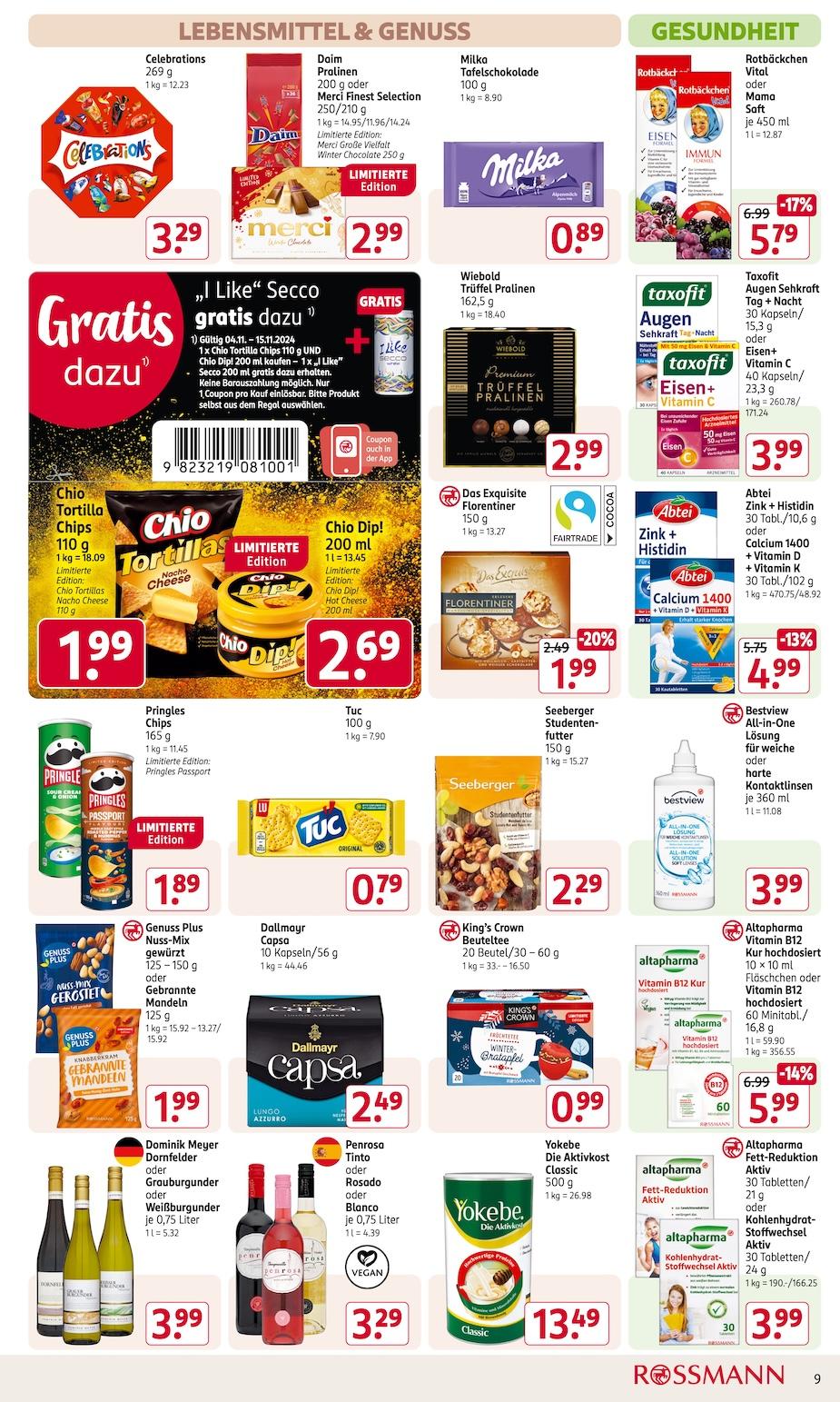 Rossmann Aktueller Prospekt ab Montag Seite 9