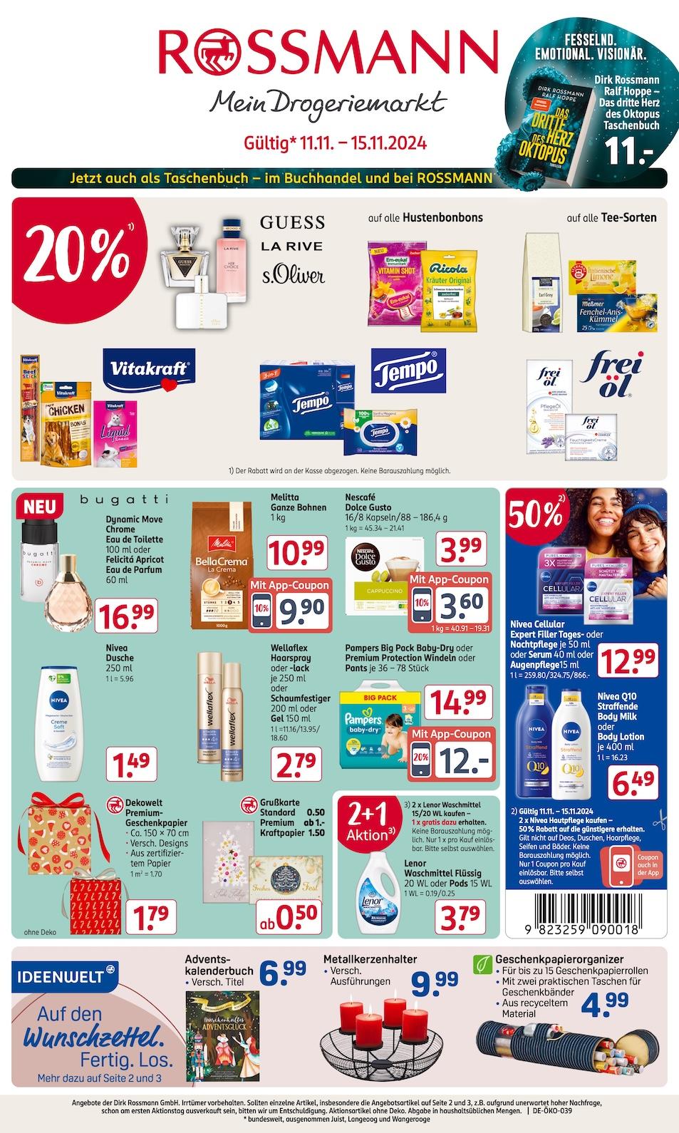 Rossmann Aktueller Prospekt ab Montag Seite 1