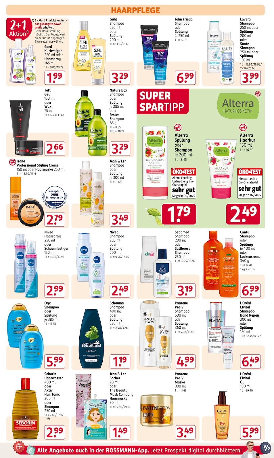 Rossmann Aktueller Prospekt ab Montag Seite 10