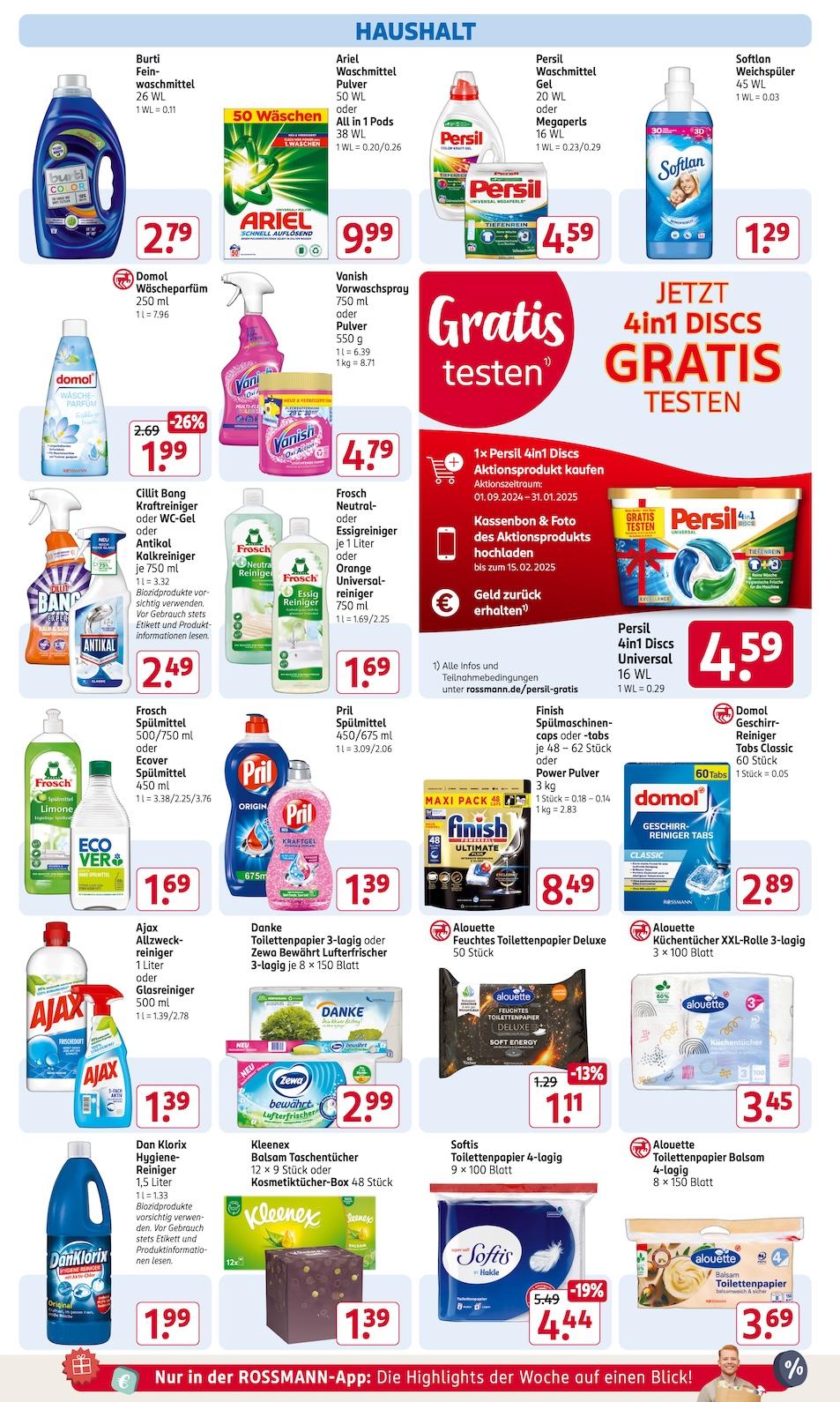 Rossmann Aktueller Prospekt ab Montag Seite 14