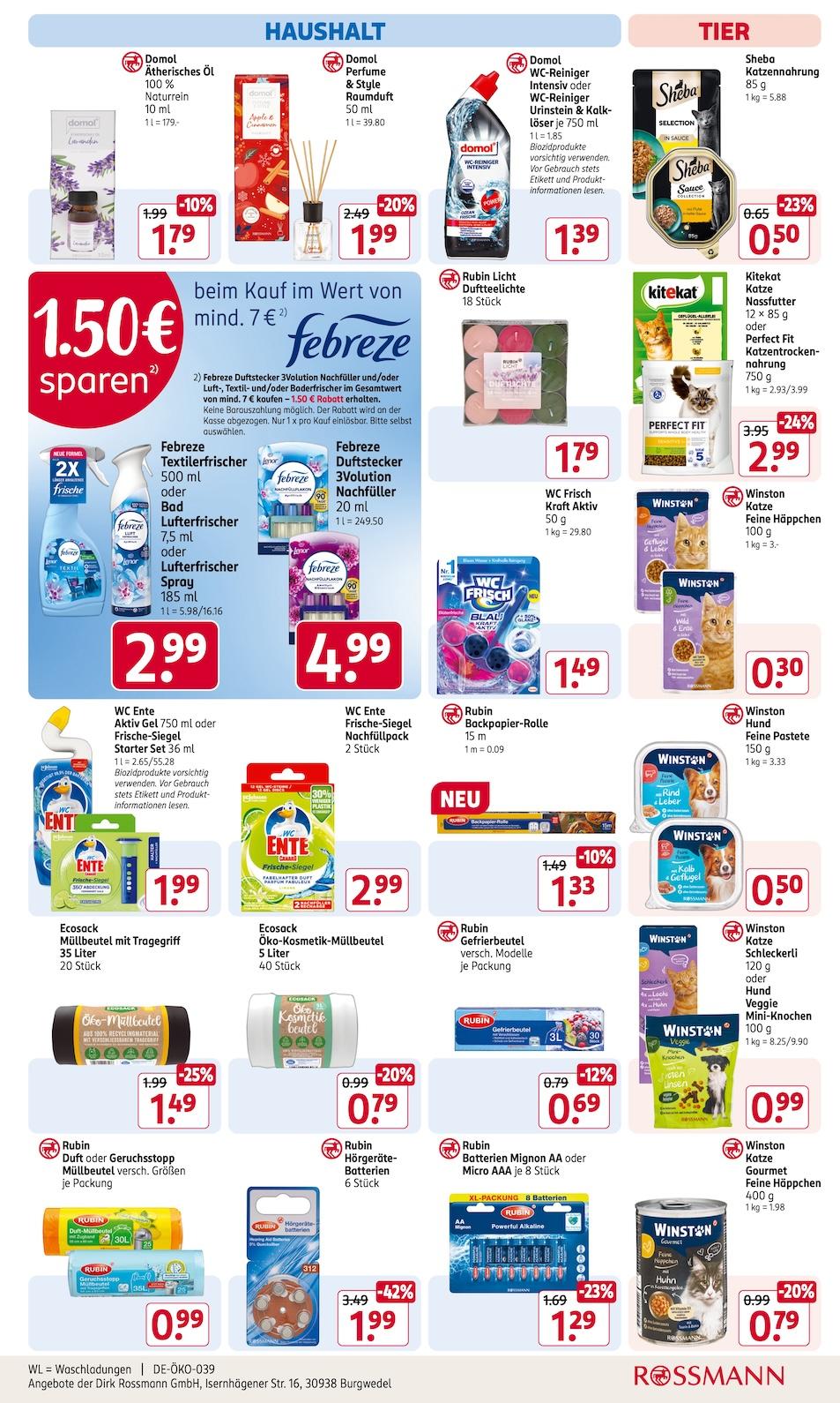 Rossmann Aktueller Prospekt ab Montag Seite 15