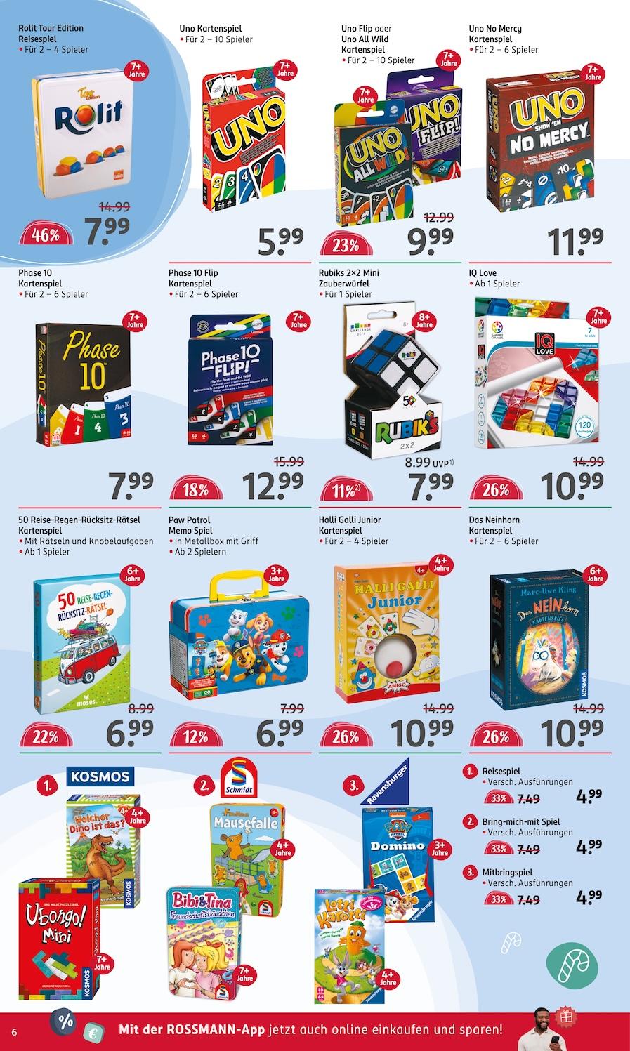 Rossmann Aktueller Prospekt ab Montag Seite 6