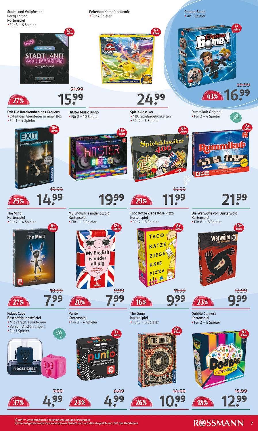 Rossmann Aktueller Prospekt ab Montag Seite 7