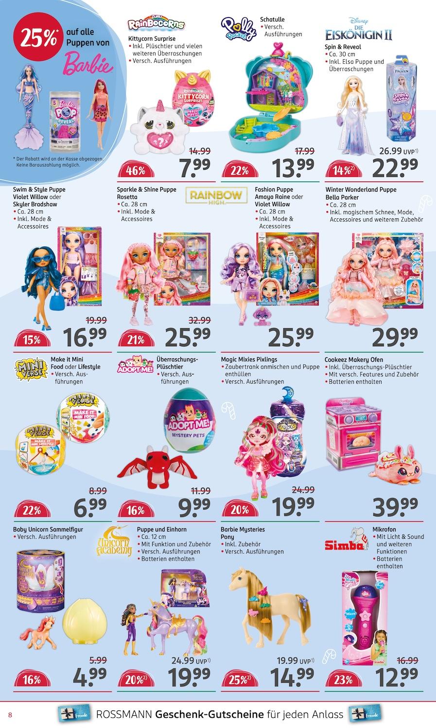 Rossmann Aktueller Prospekt ab Montag Seite 8