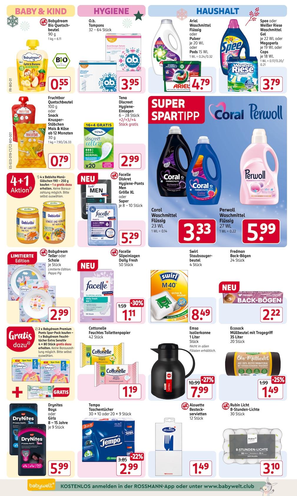 Rossmann Aktueller Prospekt ab Montag Seite 14