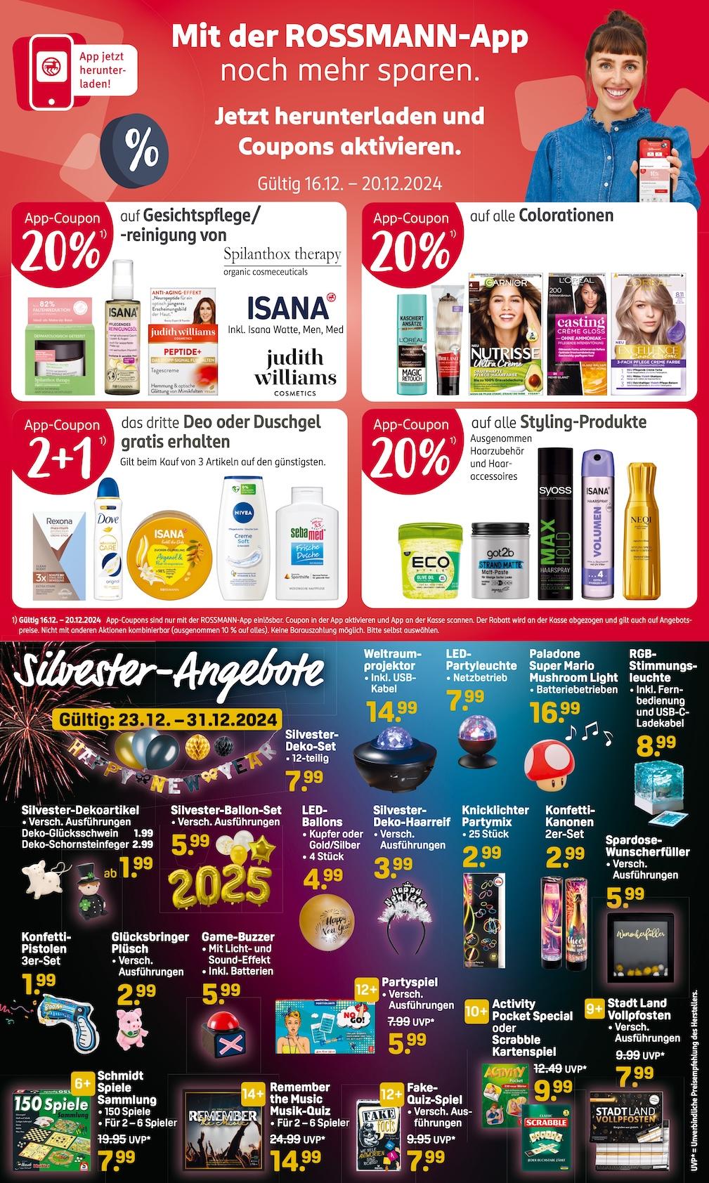 Rossmann Aktueller Prospekt ab Montag Seite 16