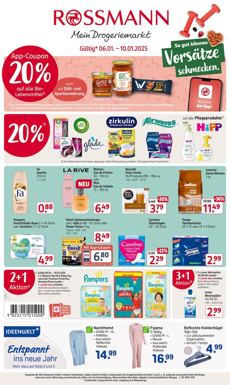 Rossmann Aktueller Prospekt ab Montag Seite 1