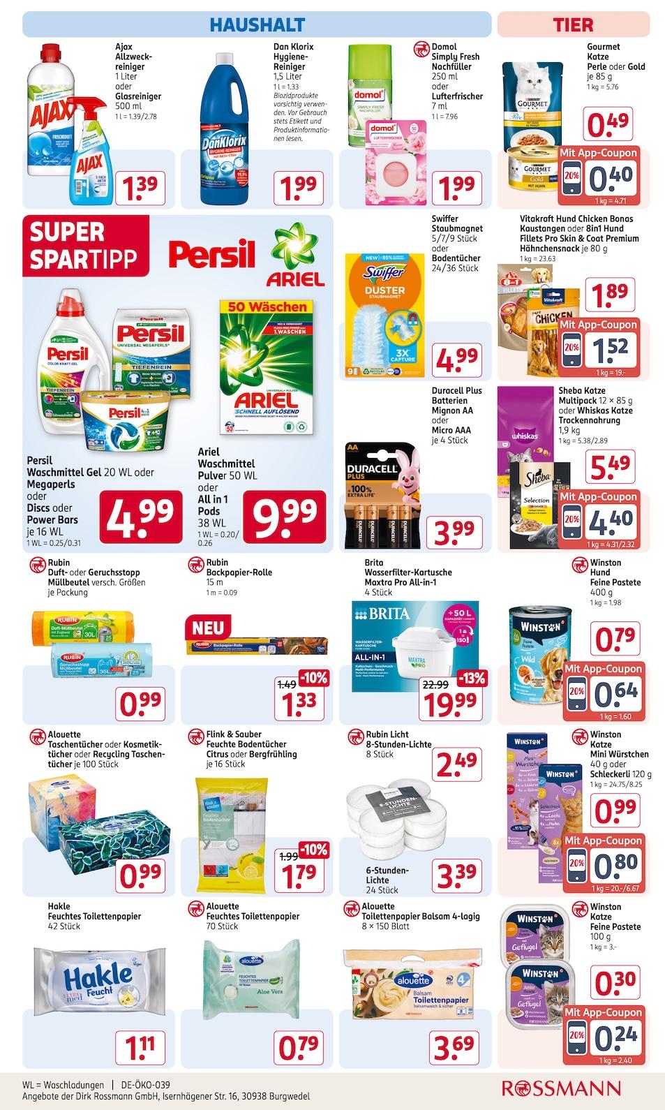 Rossmann Aktueller Prospekt ab Montag Seite 17