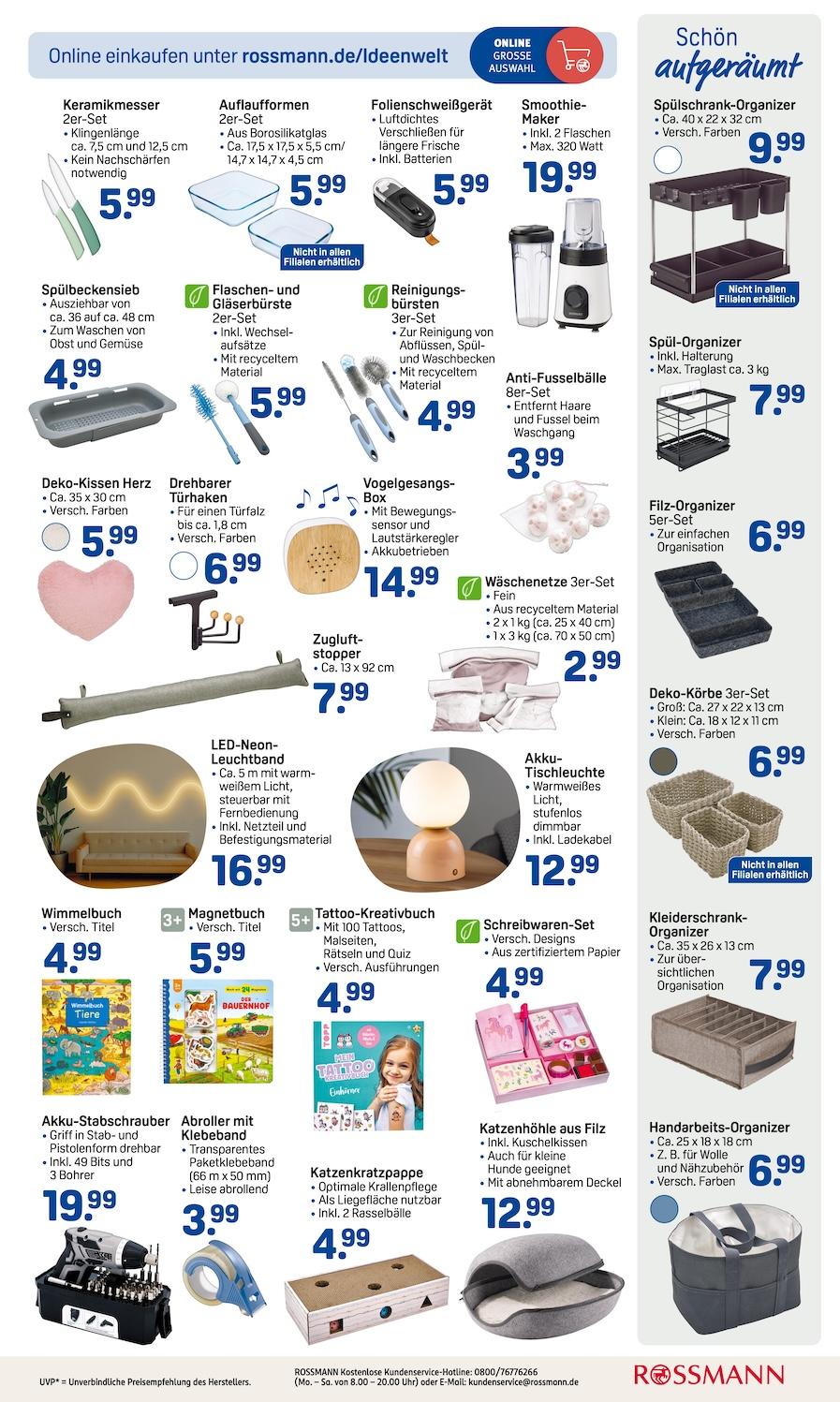 Rossmann Aktueller Prospekt ab Montag Seite 3