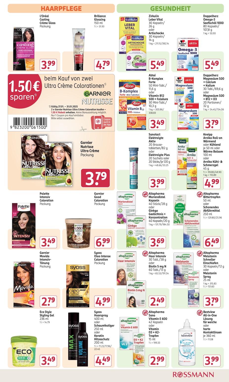Rossmann Aktueller Prospekt ab Montag Seite 9