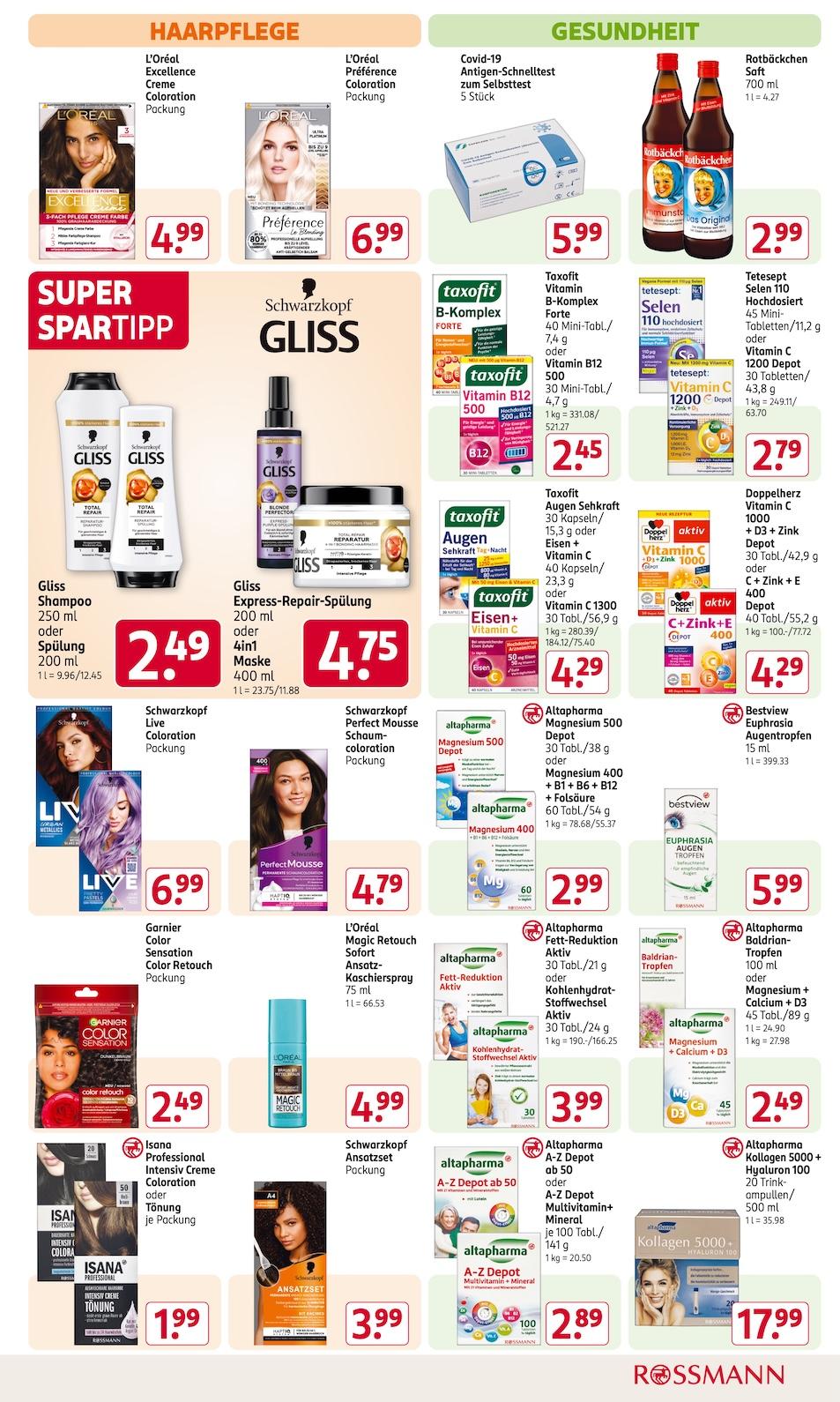 Rossmann Aktueller Prospekt ab Montag Seite 11