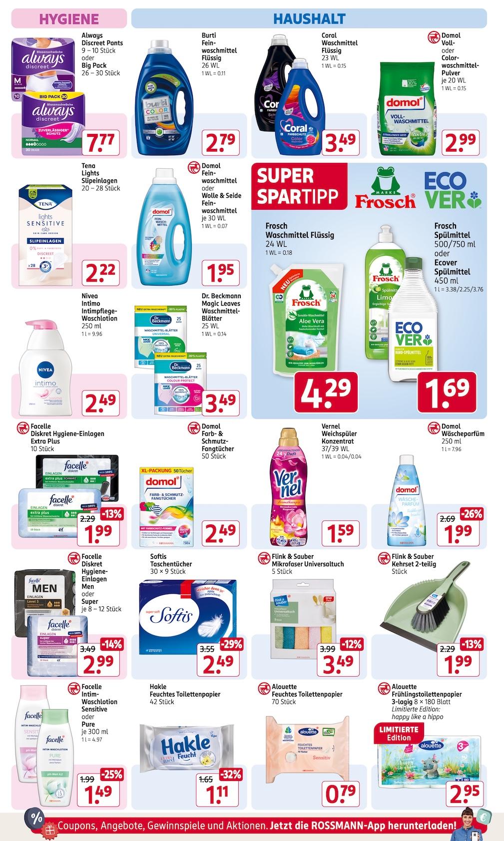 Rossmann Aktueller Prospekt ab Montag Seite 14