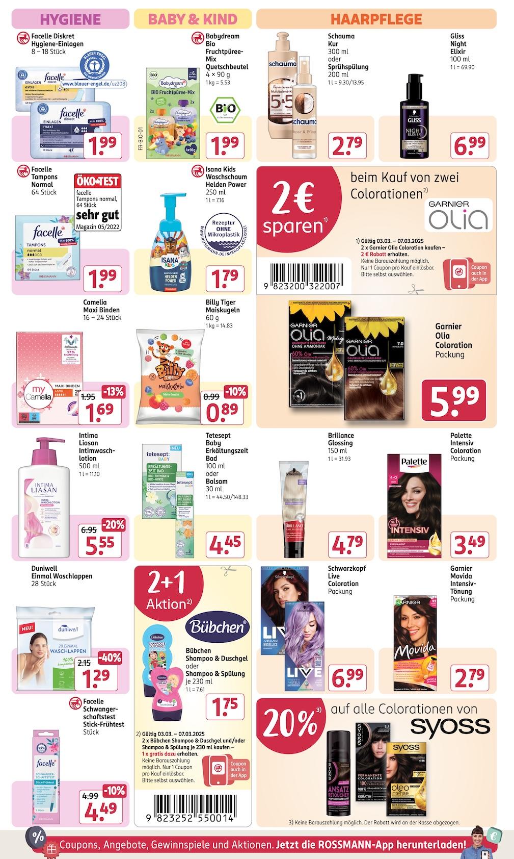 Rossmann Aktueller Prospekt ab Montag Seite 10