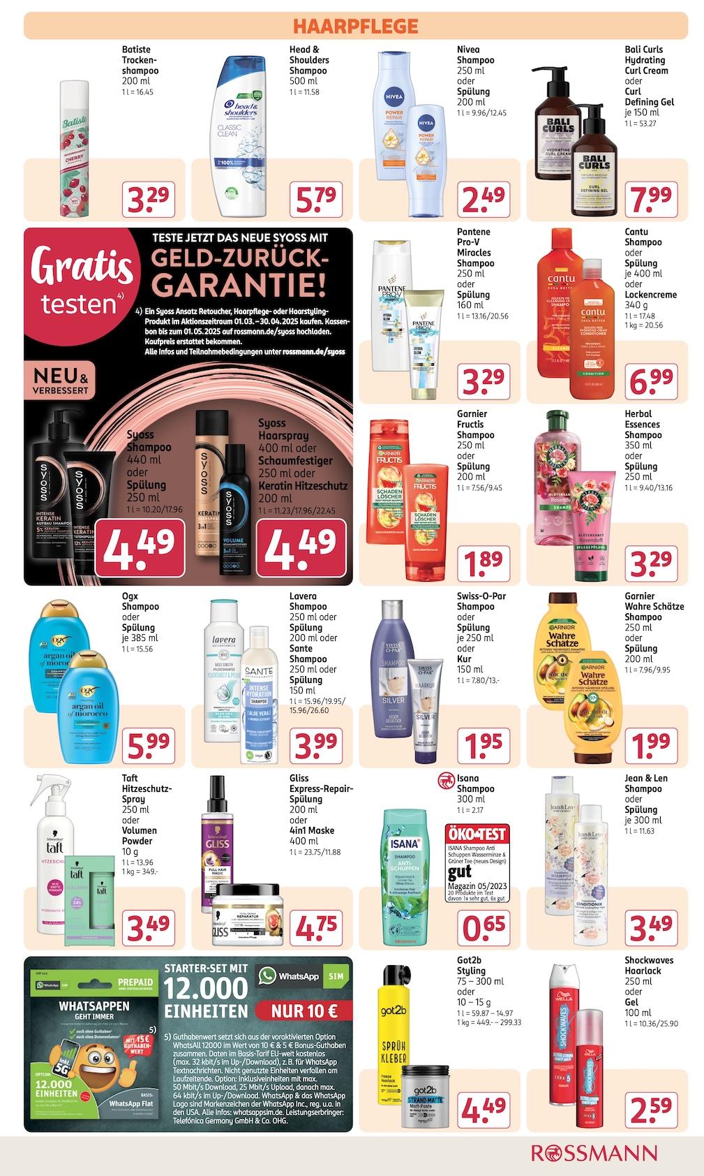 Rossmann Aktueller Prospekt ab Montag Seite 11