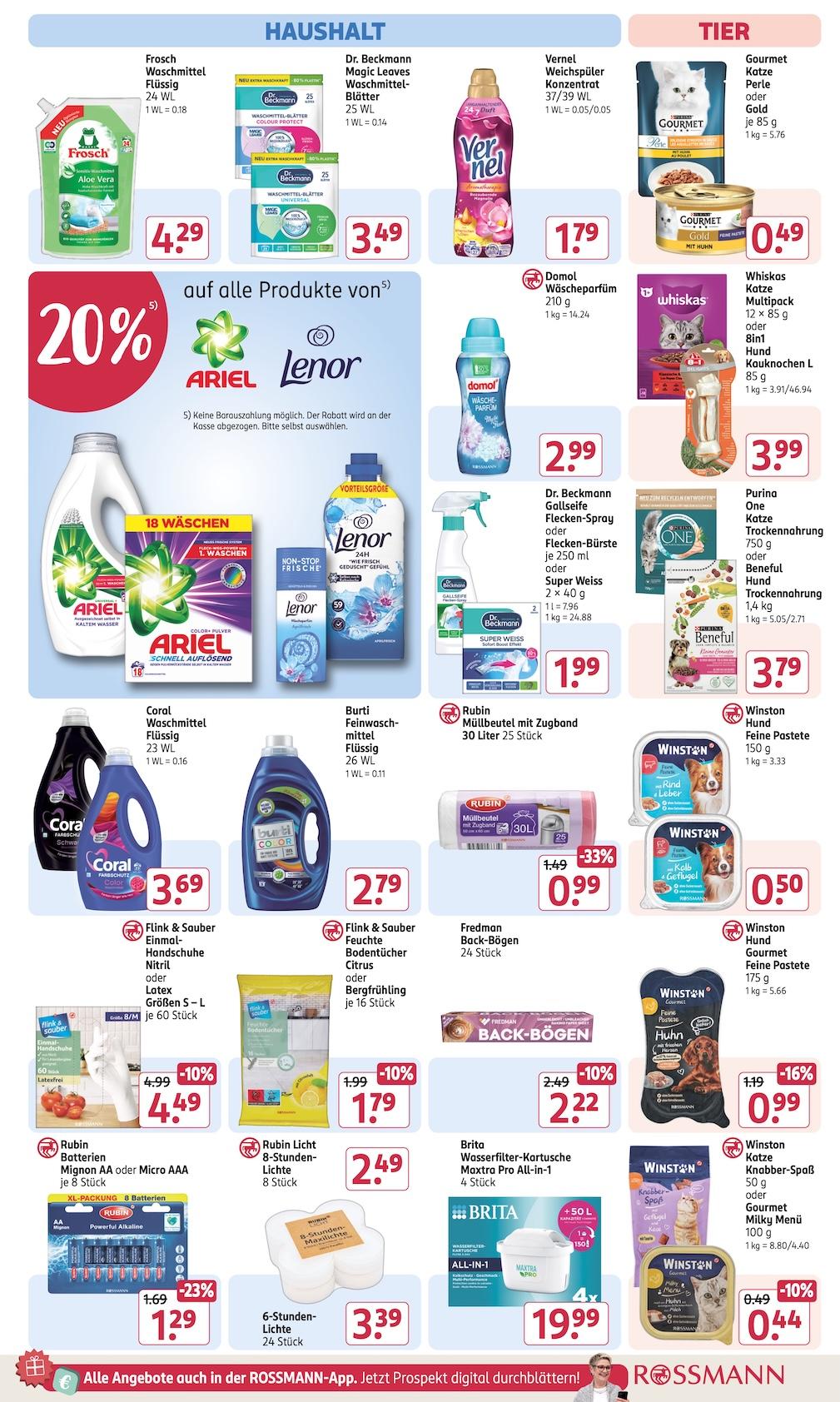 Rossmann Aktueller Prospekt ab Montag Seite 15