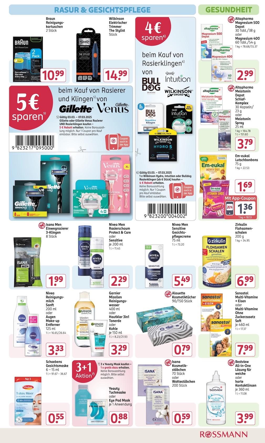 Rossmann Aktueller Prospekt ab Montag Seite 9