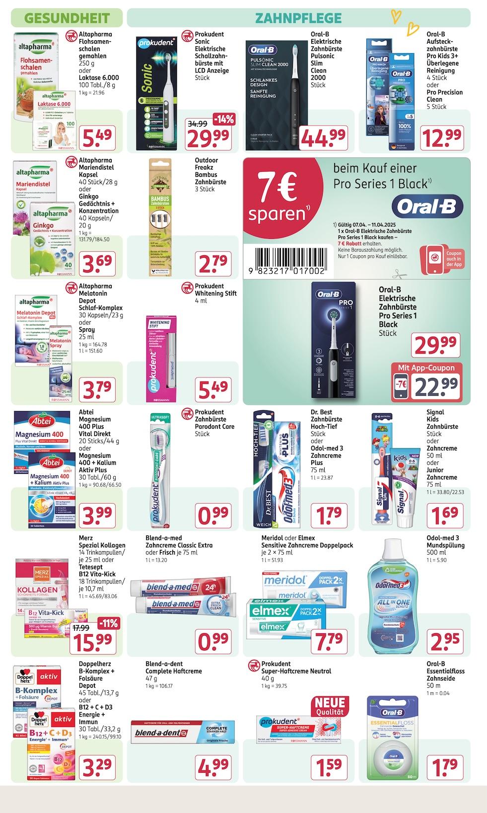 Rossmann Aktueller Prospekt ab Montag Seite 10