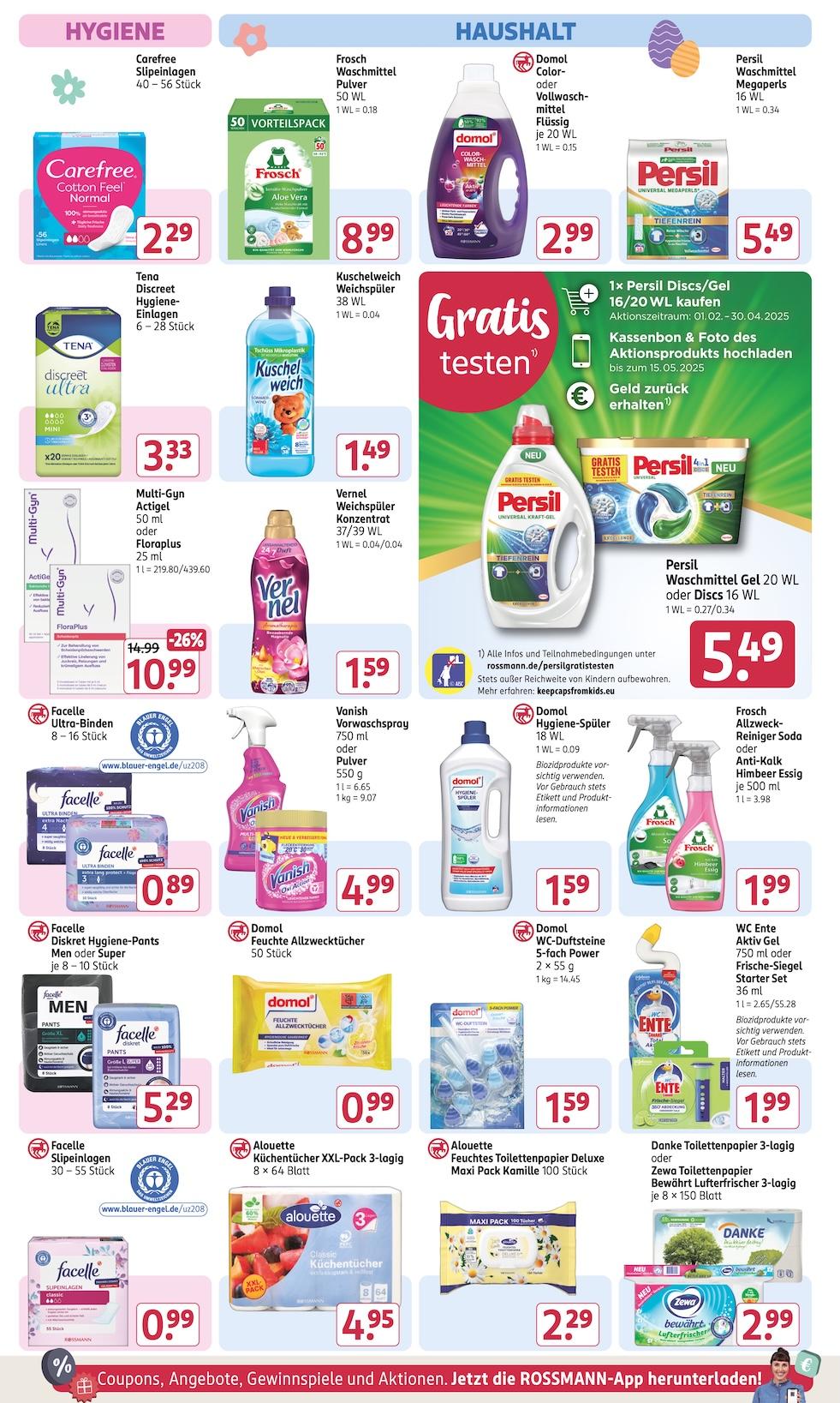 Rossmann Aktueller Prospekt ab Montag Seite 12