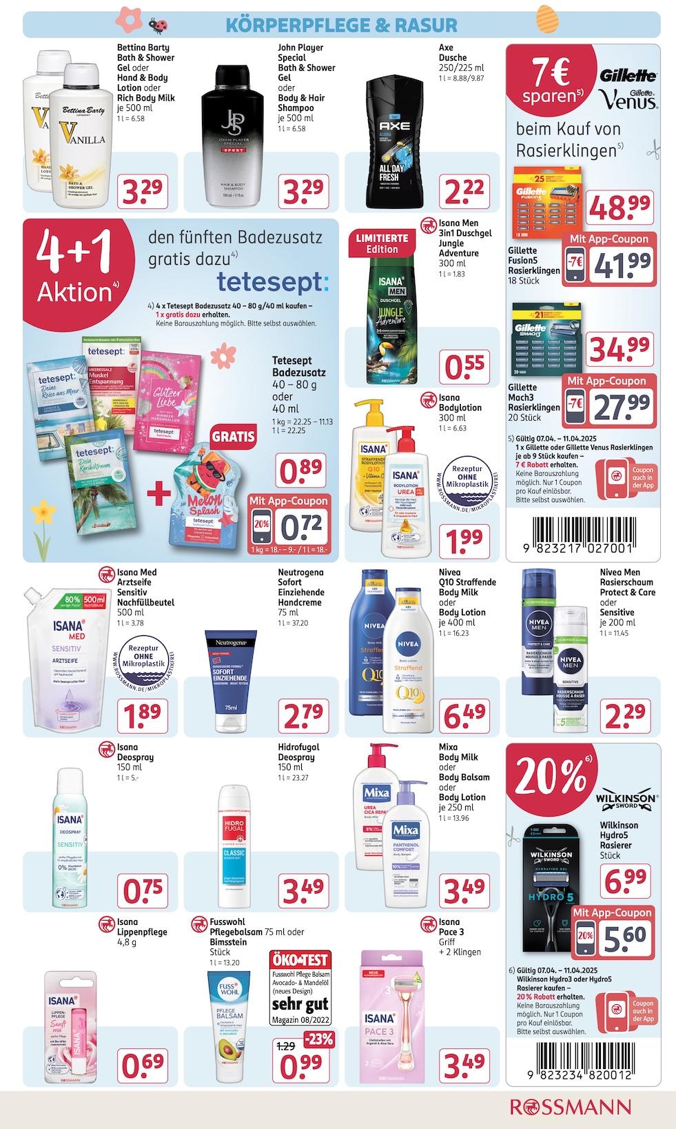 Rossmann Aktueller Prospekt ab Montag Seite 9
