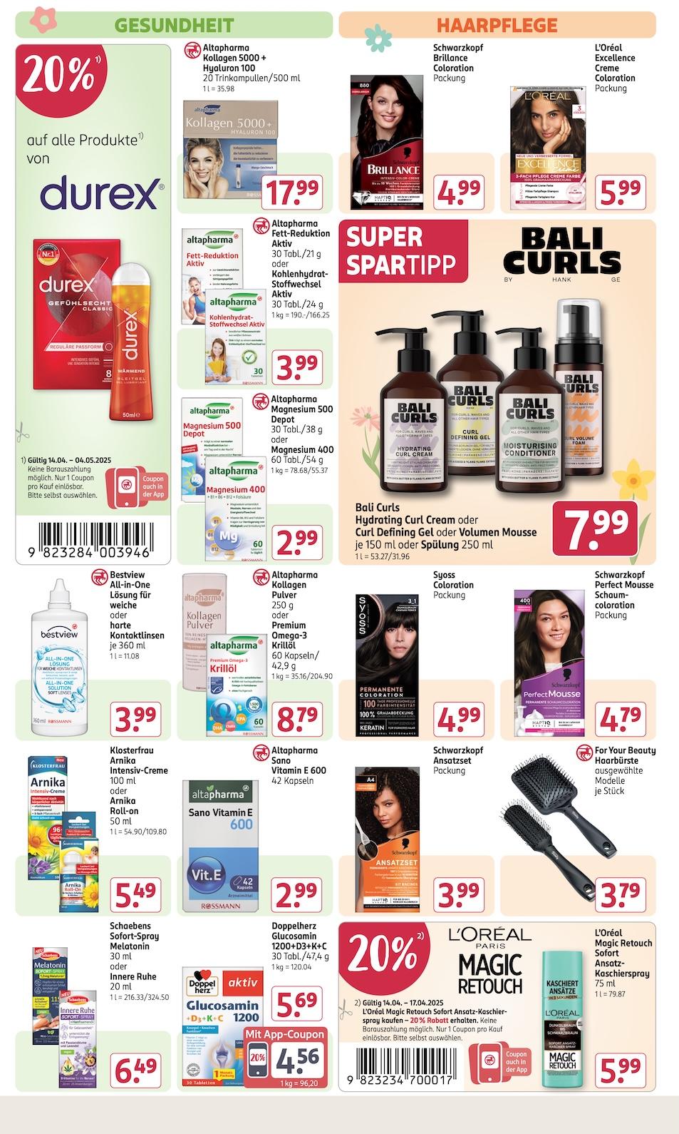 Rossmann Aktueller Prospekt ab Montag Seite 10