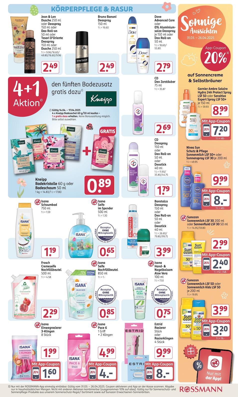 Rossmann Aktueller Prospekt ab Montag Seite 9