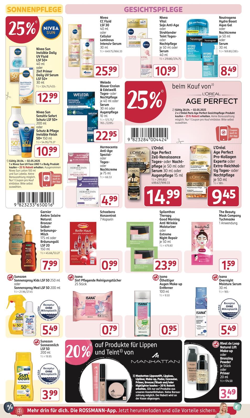 Rossmann Aktueller Prospekt ab Montag Seite 10