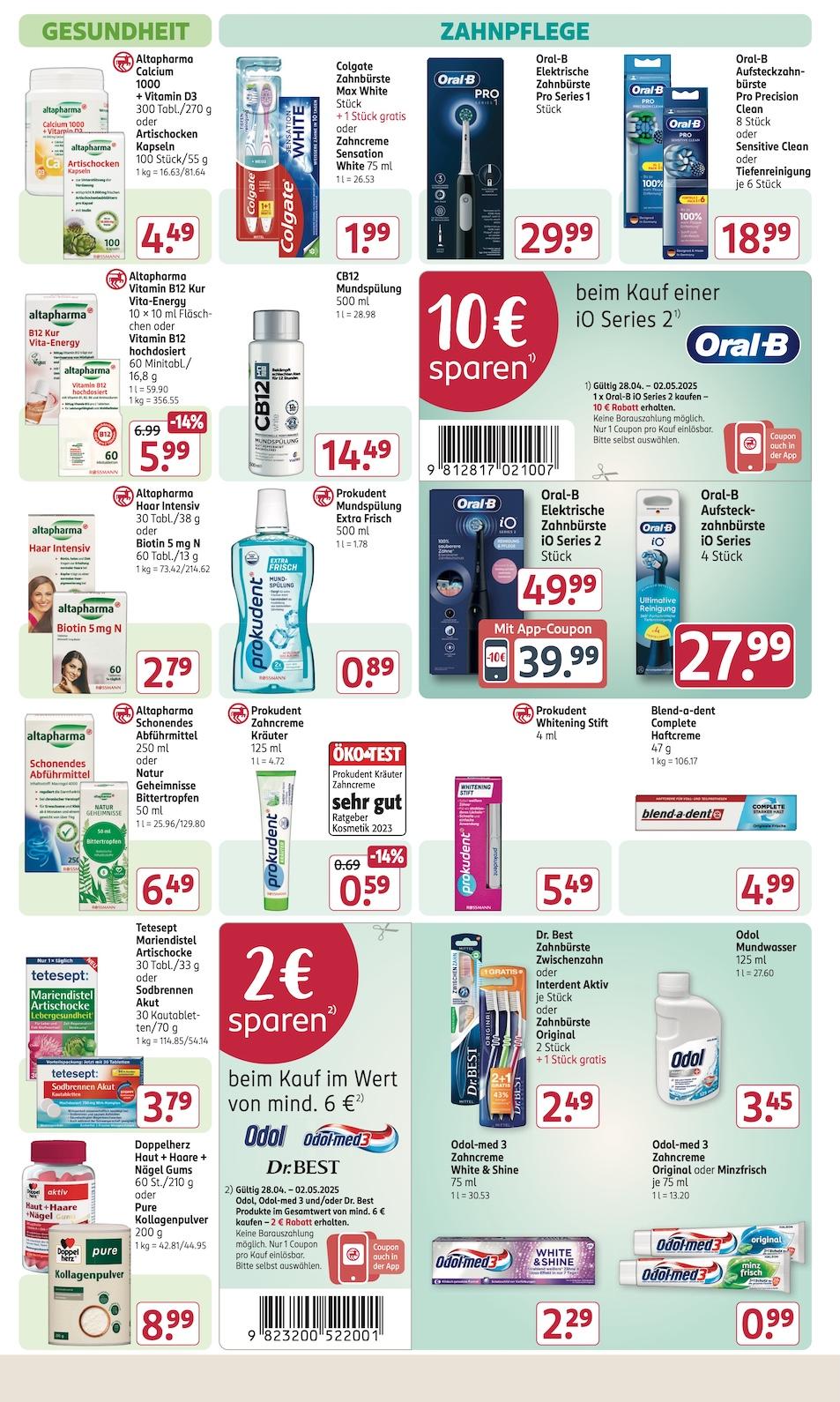 Rossmann Aktueller Prospekt ab Montag Seite 12