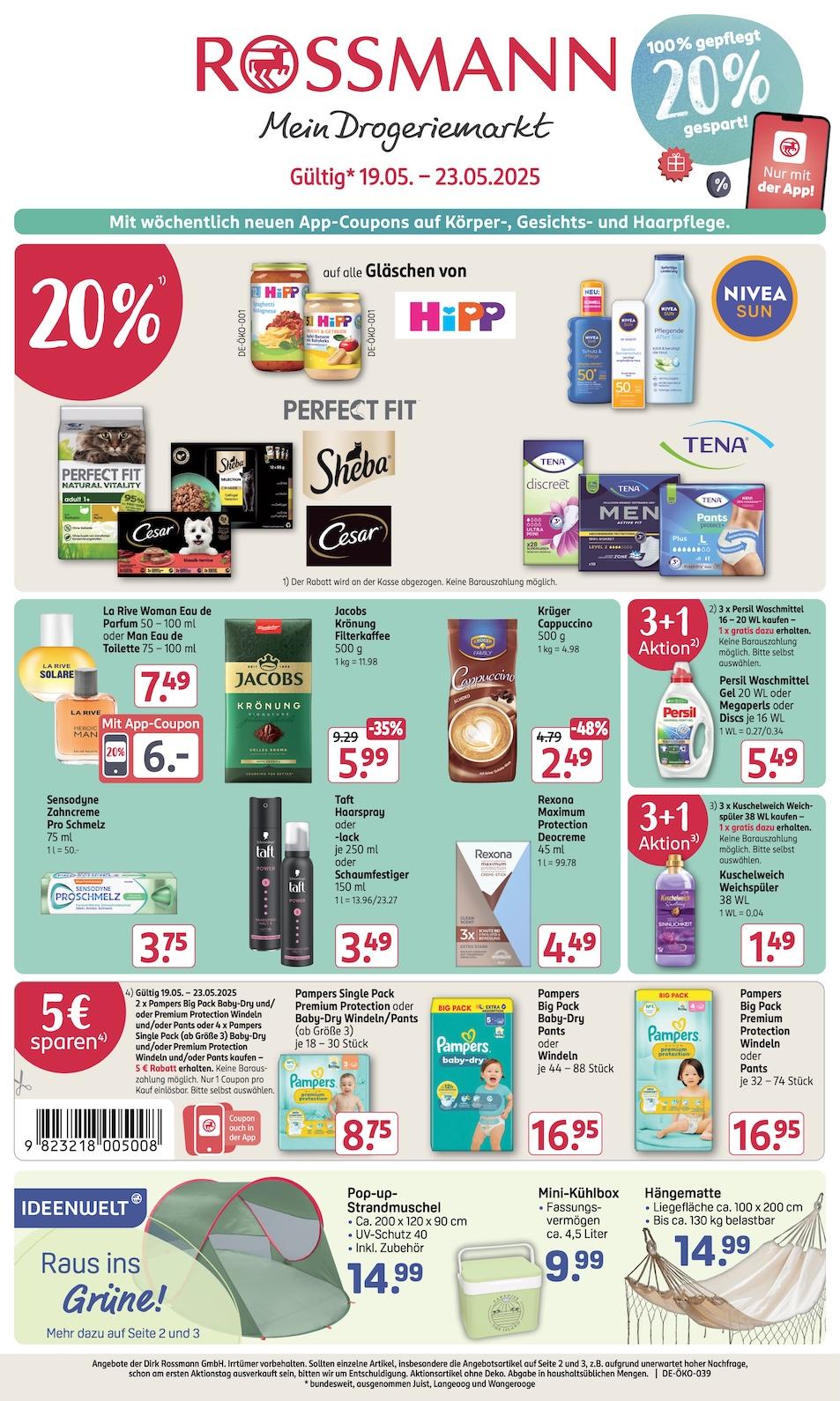 Rossmann Aktueller Prospekt ab Montag Seite 1