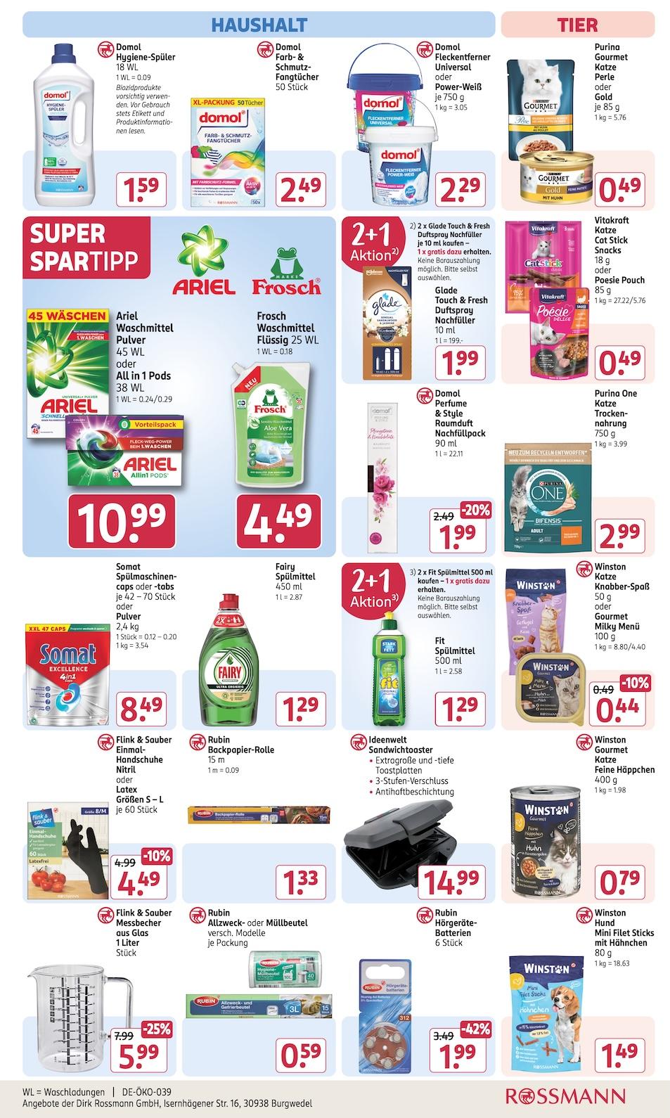 Rossmann Aktueller Prospekt ab Montag Seite 15