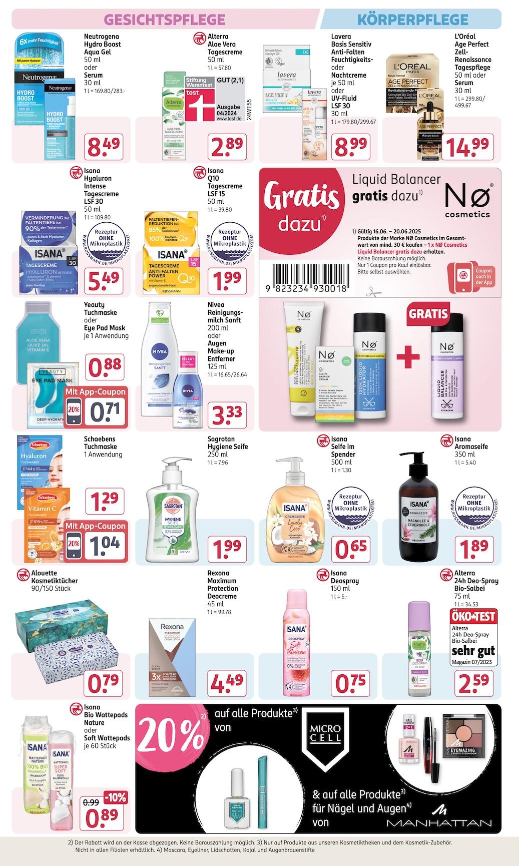 Rossmann Aktueller Prospekt ab Montag Seite 10