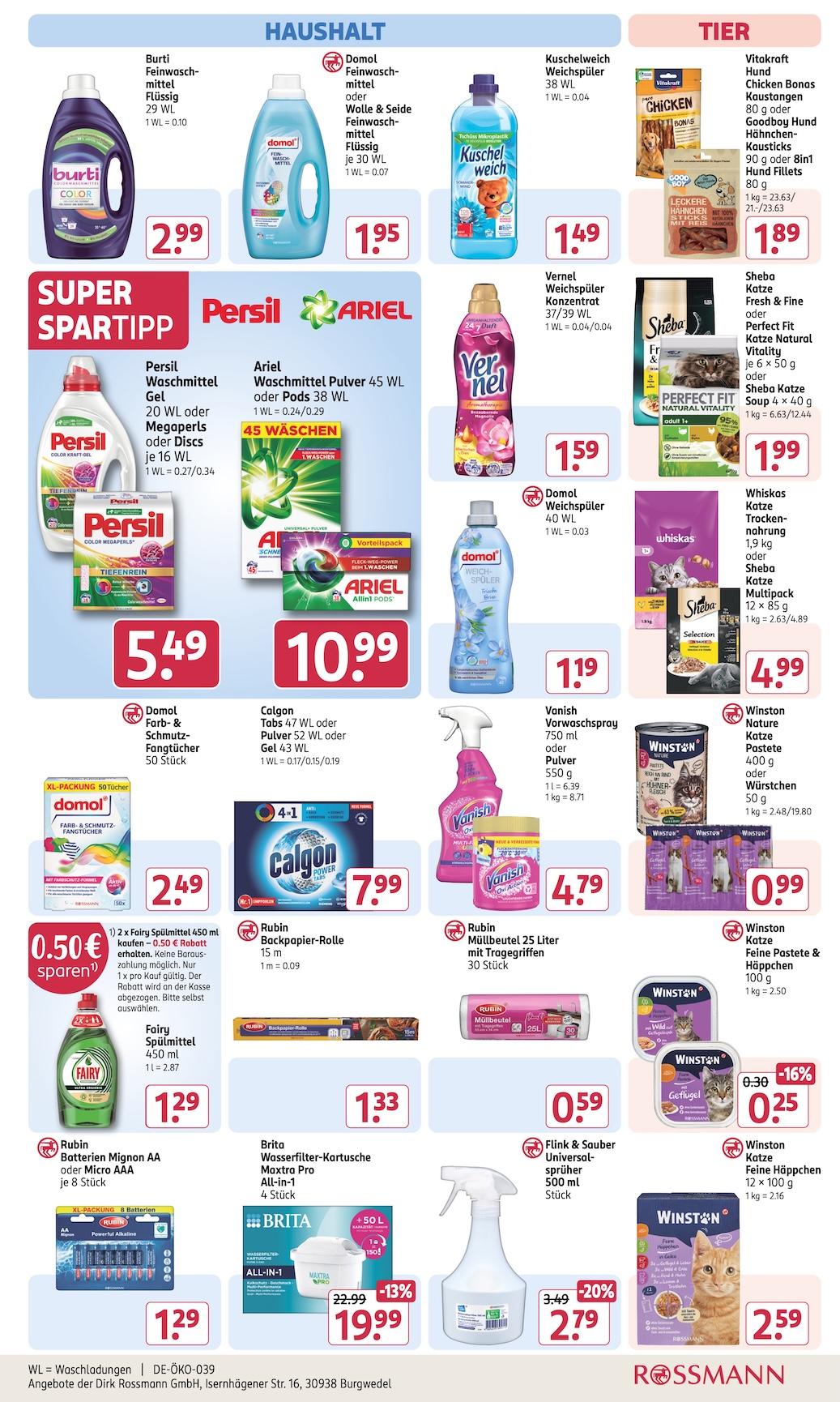 Rossmann Aktueller Prospekt ab Montag Seite 15