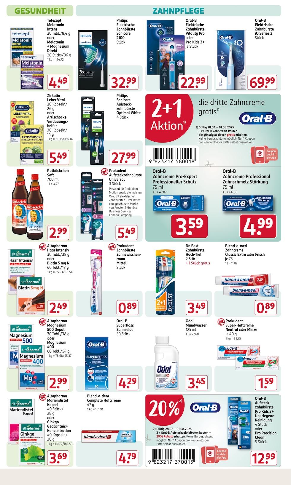 Rossmann Aktueller Prospekt ab Montag Seite 10