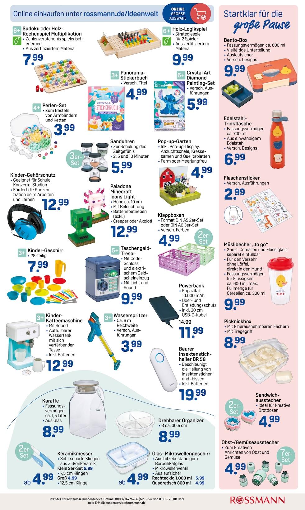 Rossmann Aktueller Prospekt ab Montag Seite 3