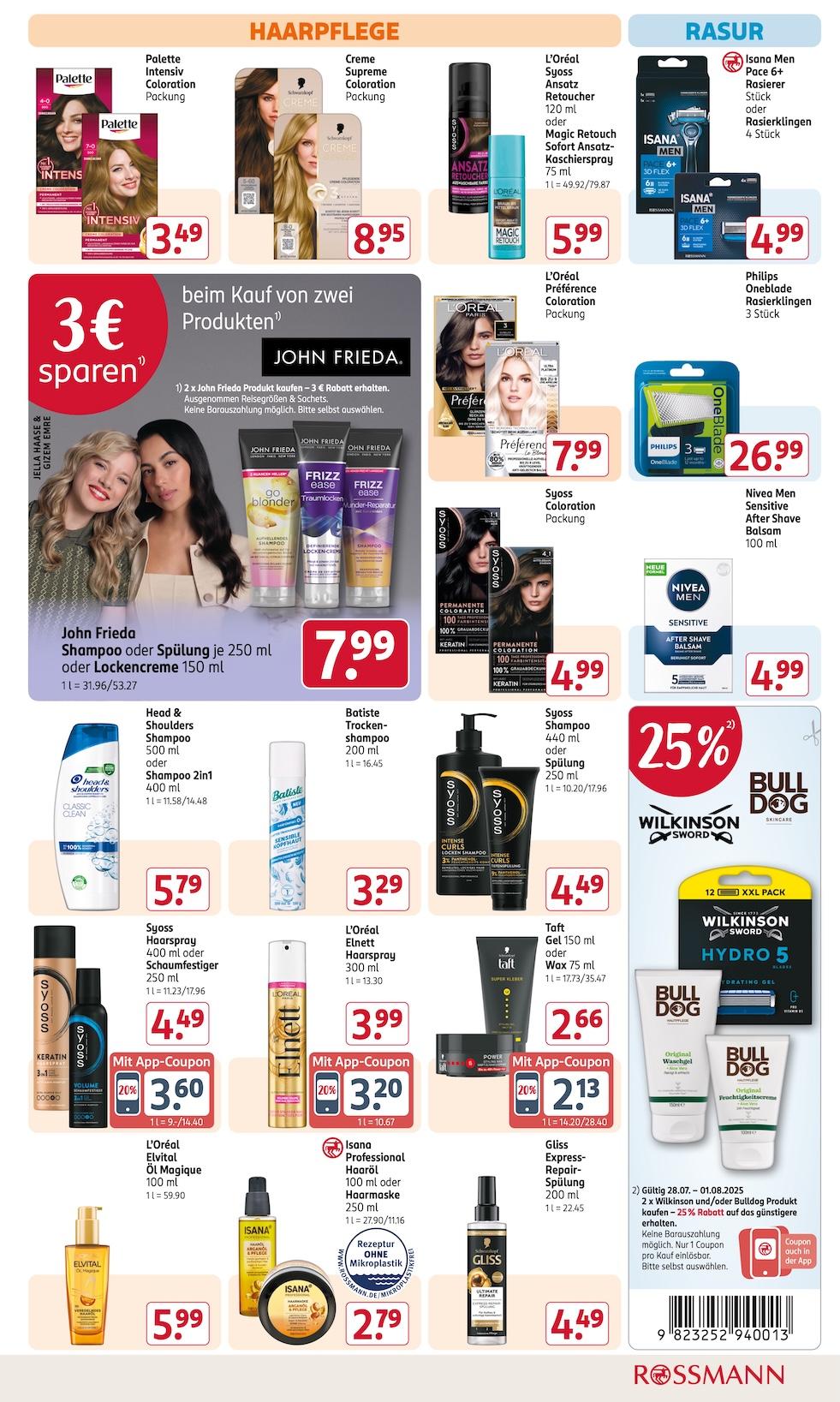 Rossmann Aktueller Prospekt ab Montag Seite 7