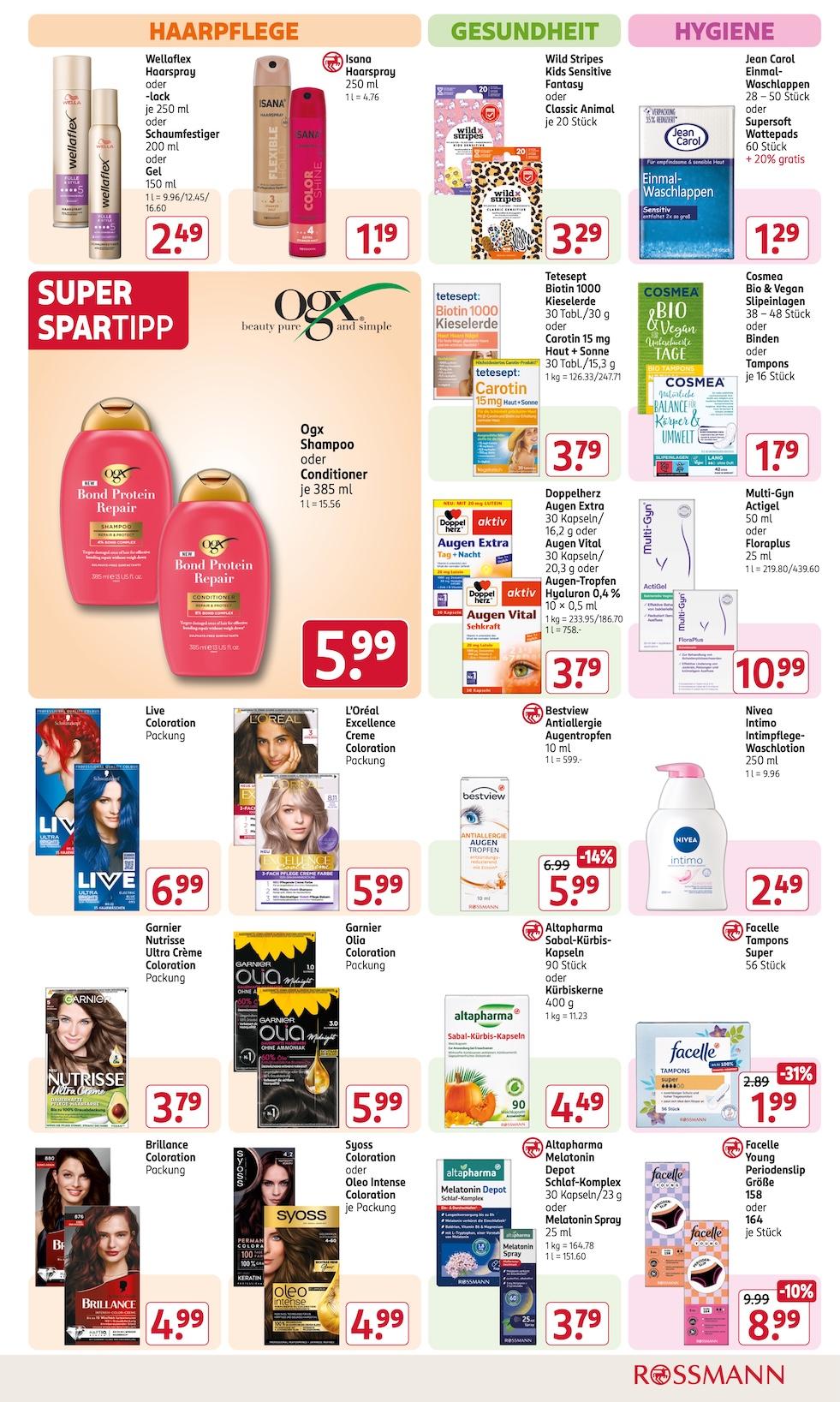 Rossmann Aktueller Prospekt ab Montag Seite 13