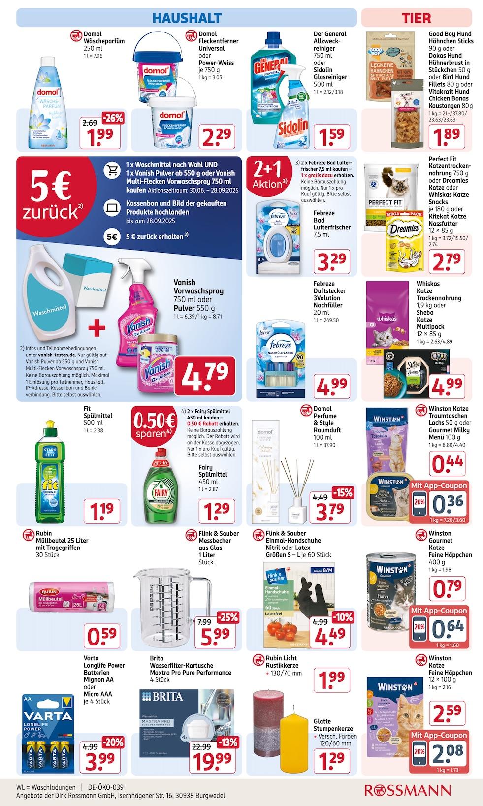Rossmann Aktueller Prospekt ab Montag Seite 17